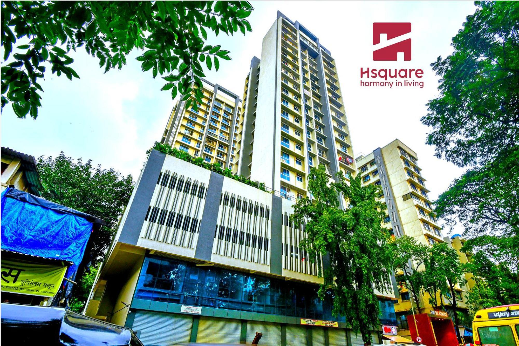 Hsquare Luxury Apartments Goregaon مومباي المظهر الخارجي الصورة
