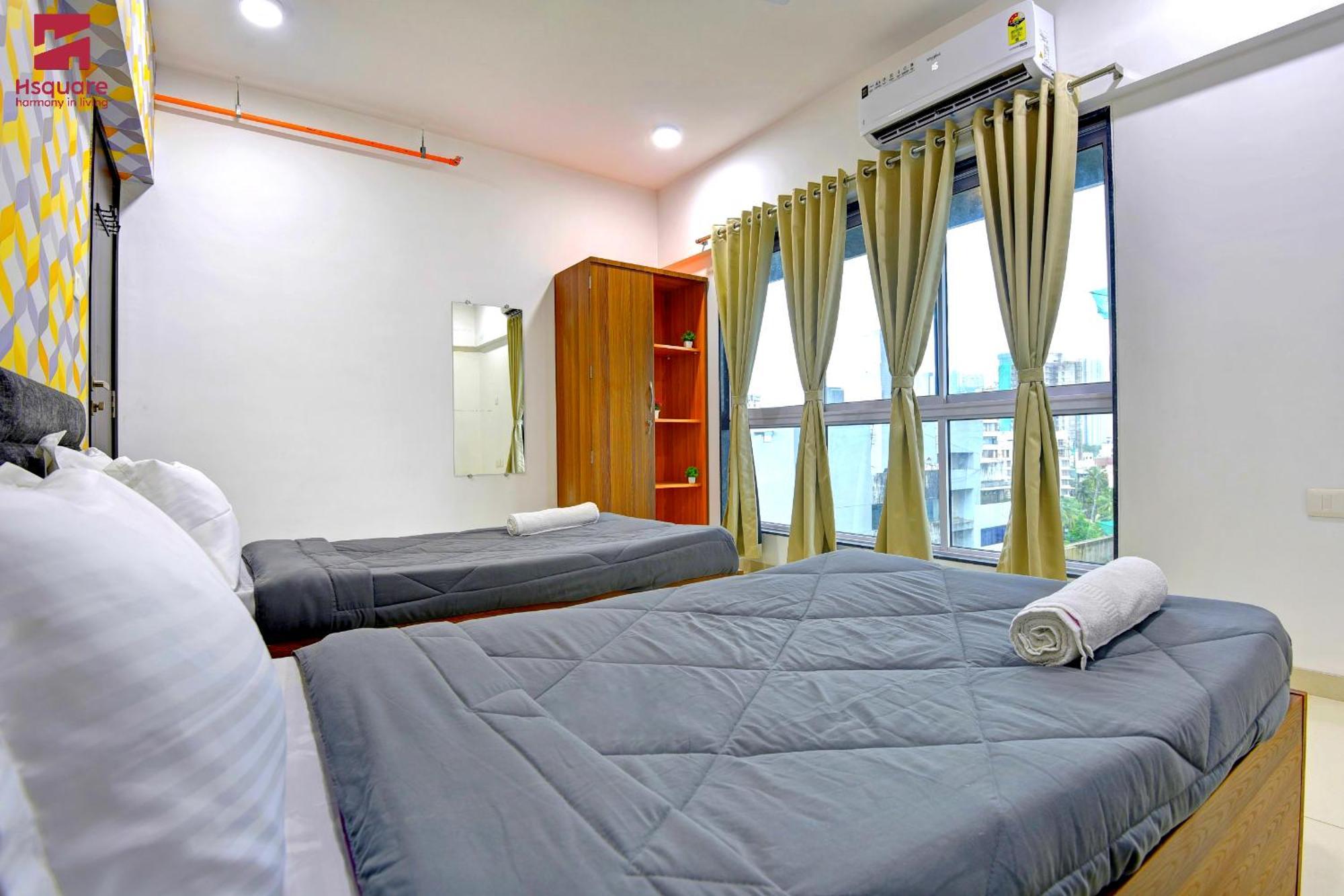Hsquare Luxury Apartments Goregaon مومباي المظهر الخارجي الصورة